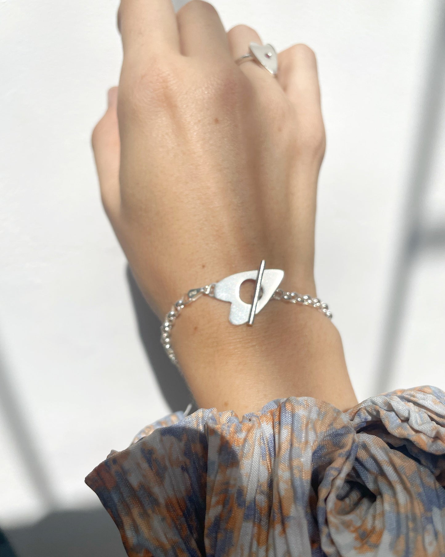 Pulsera Rolo Corazón - AMOUR