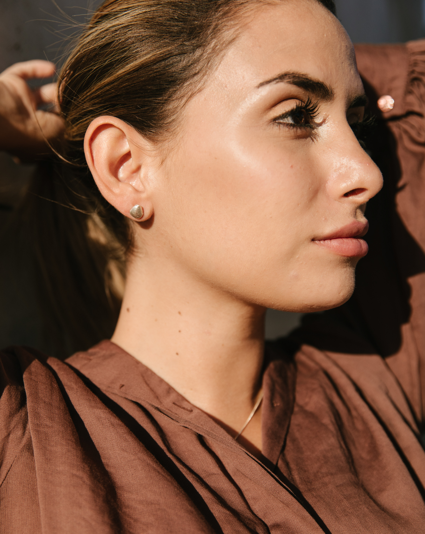 Aros De Plata Pequeños - Berta