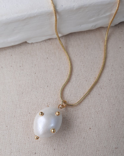 Cadena Fina Serena Puntos Oro