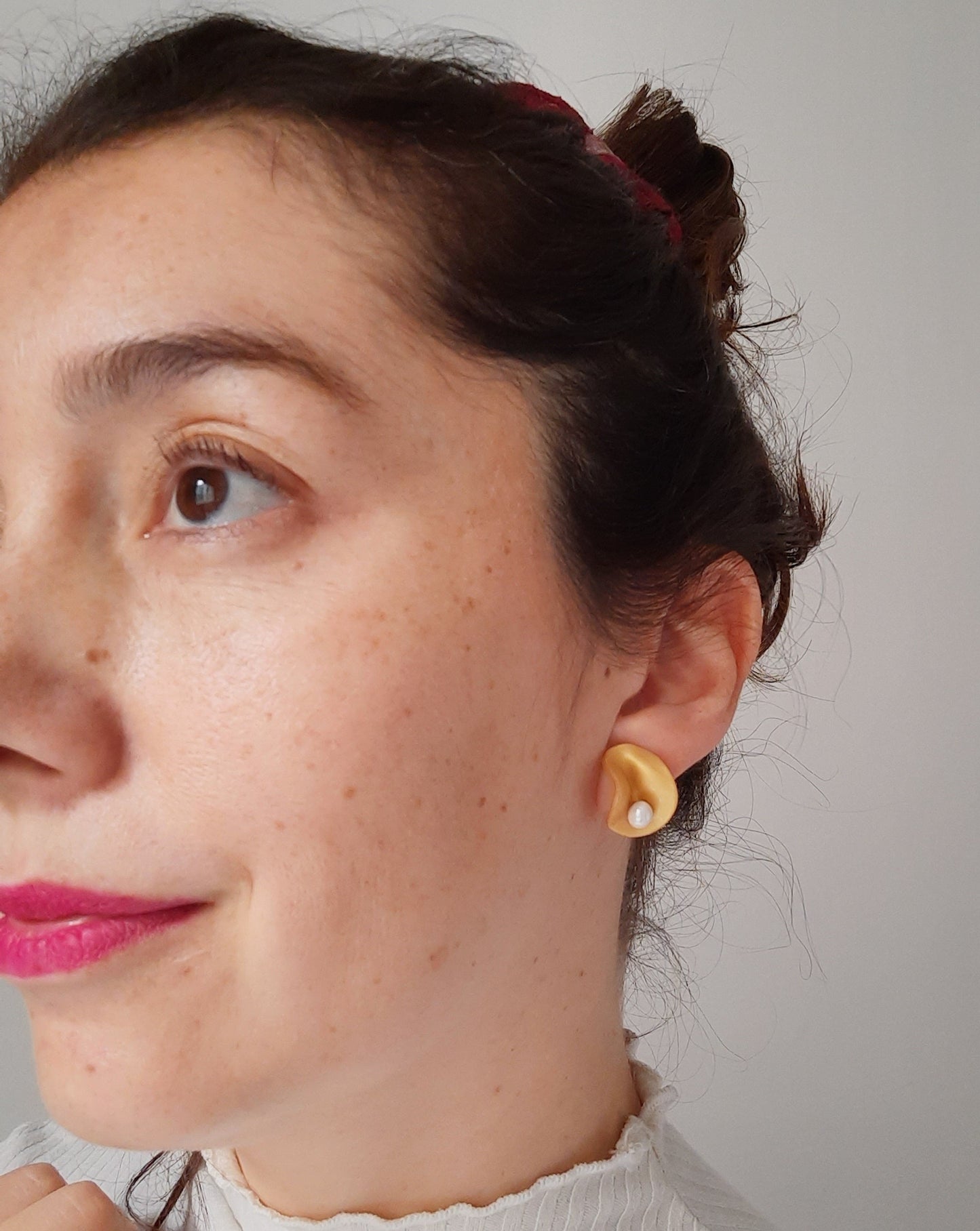 Aros Chloé No-Perla Pequeños