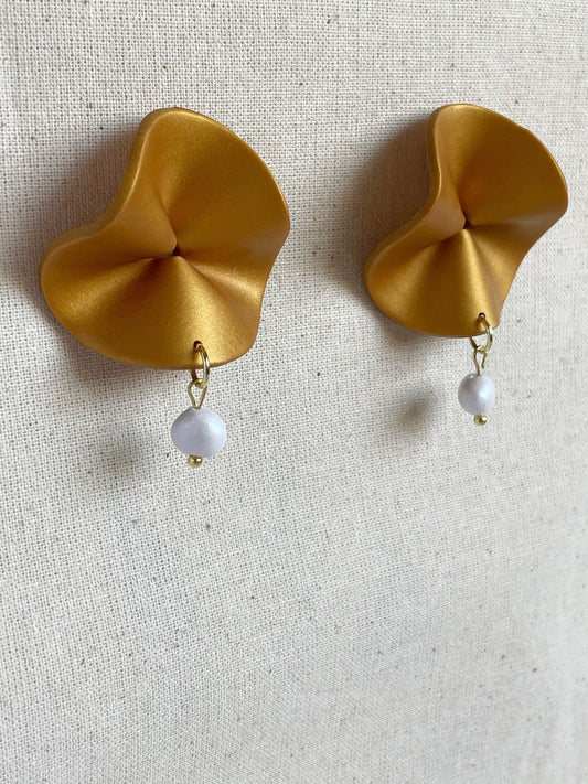 Aritos Quieta Grandes con No-Perla