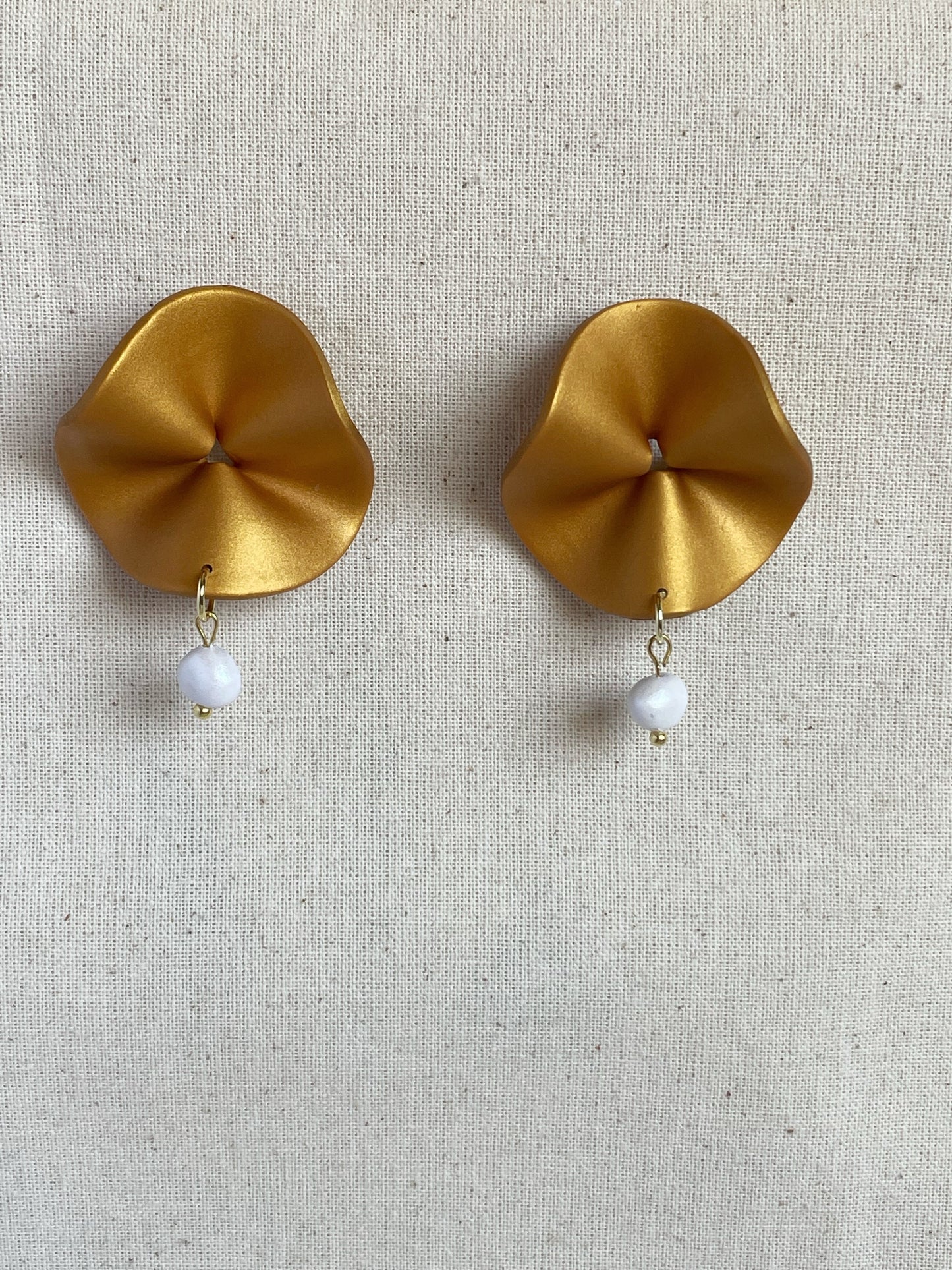 Aritos Quieta Grandes con No-Perla