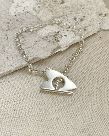 Pulsera Rolo Corazón - AMOUR