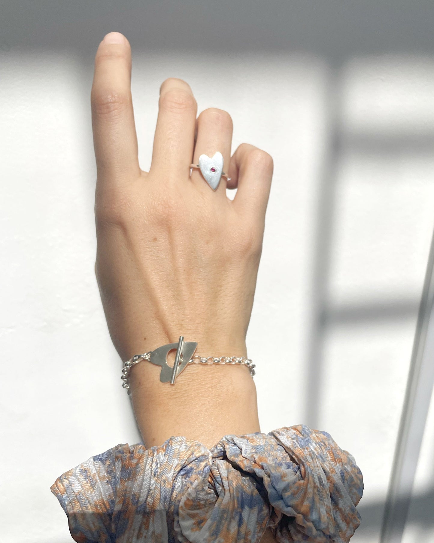 Pulsera Rolo Corazón - AMOUR