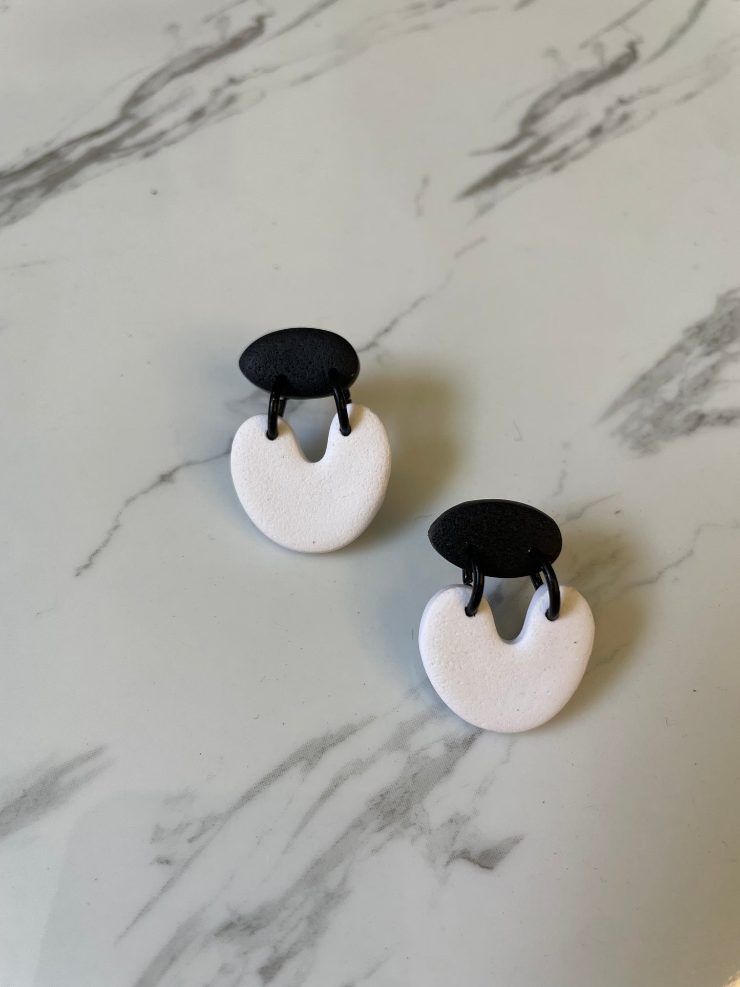 Aros Jane Blanco y Negro