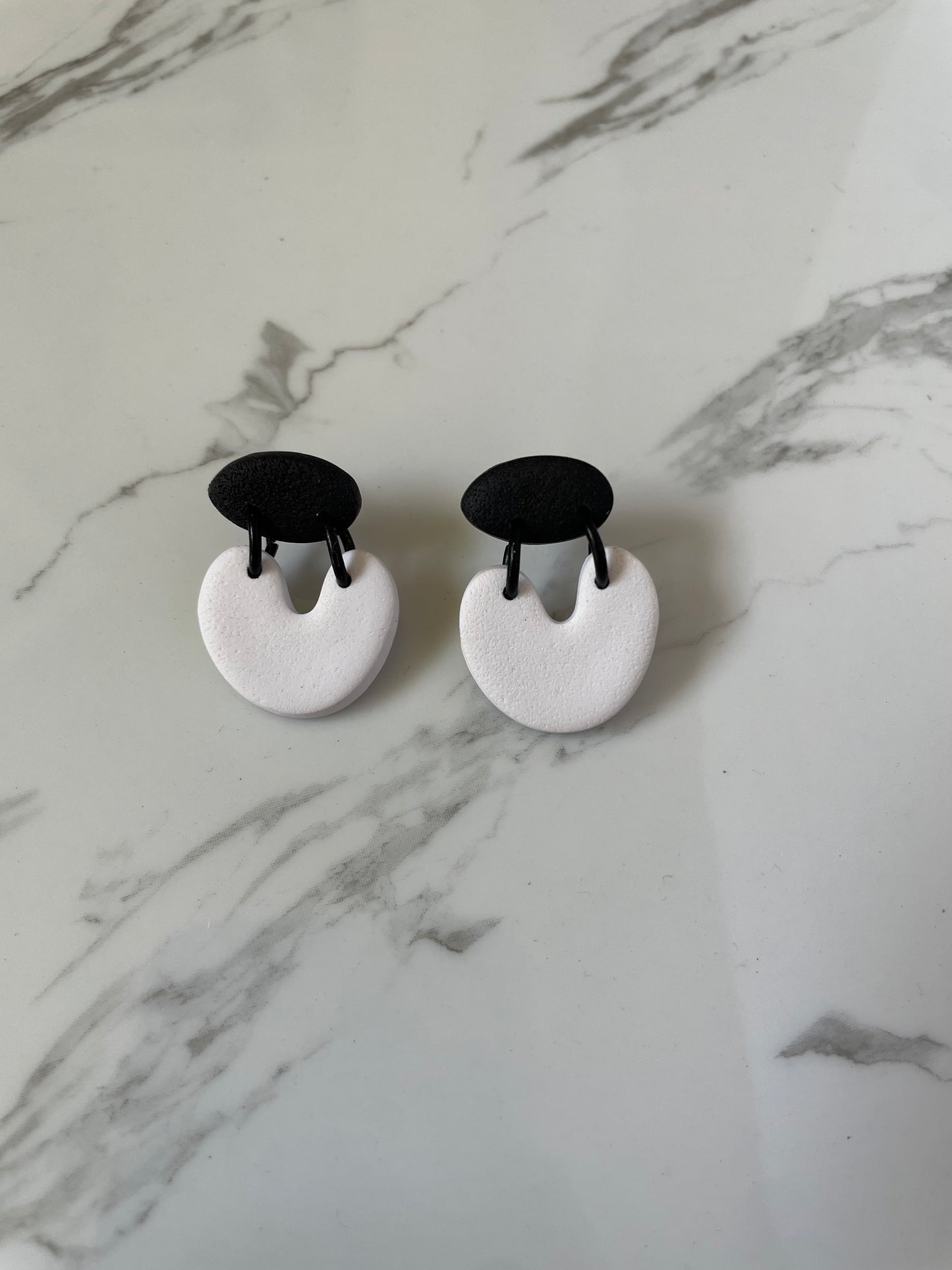 Aros Jane Blanco y Negro