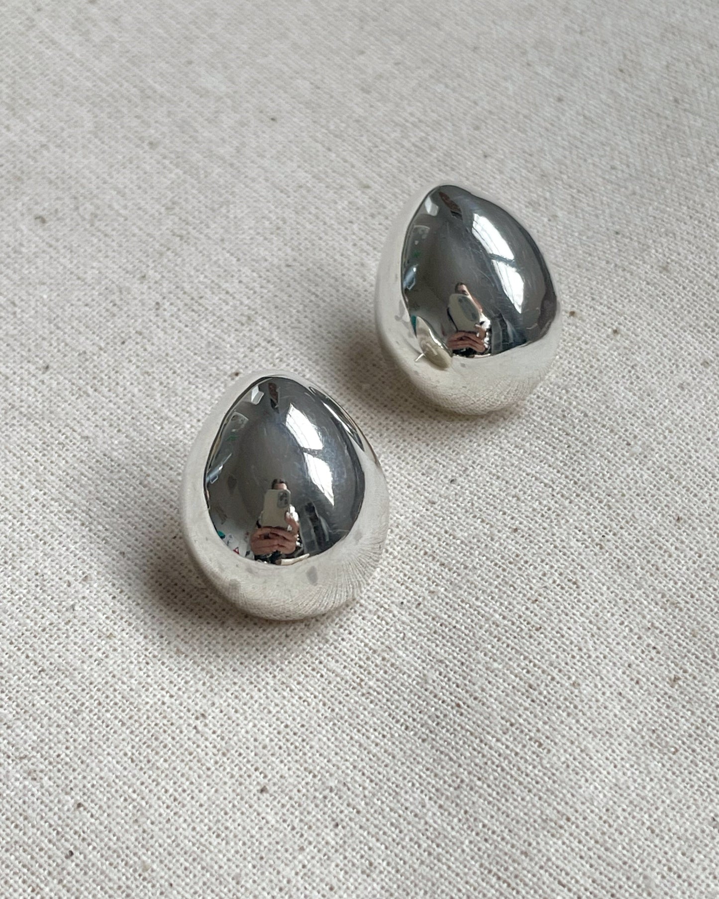 Aros Con Forma De Gota Grandes - Frida