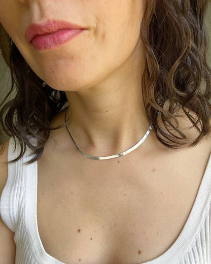 Cadena Cinta Serpiente