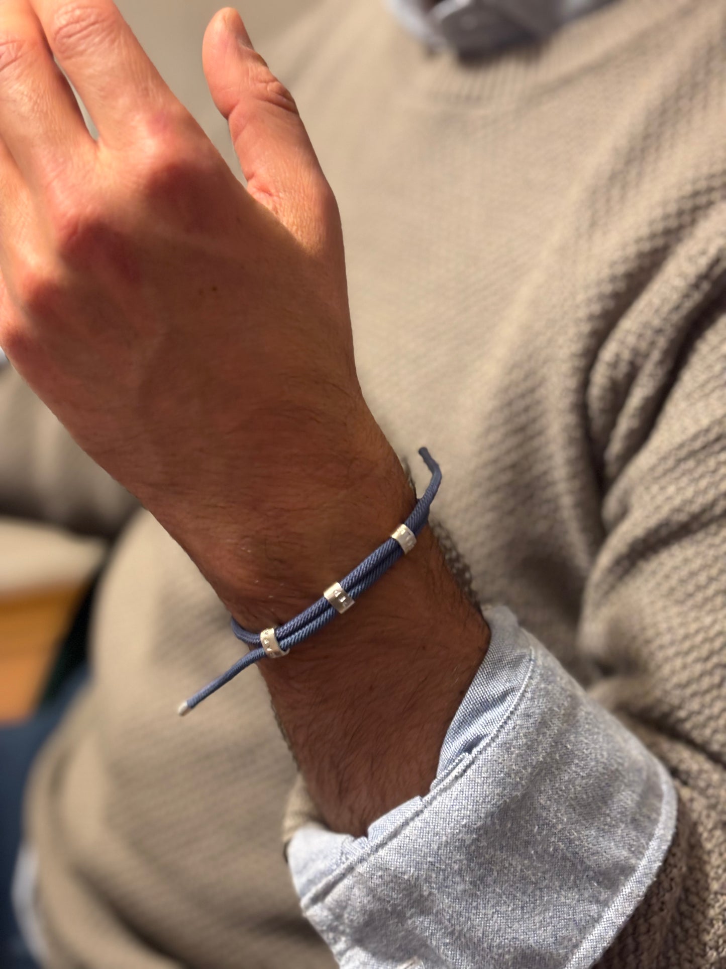 Pulsera Hombre Cuerda Personalizable